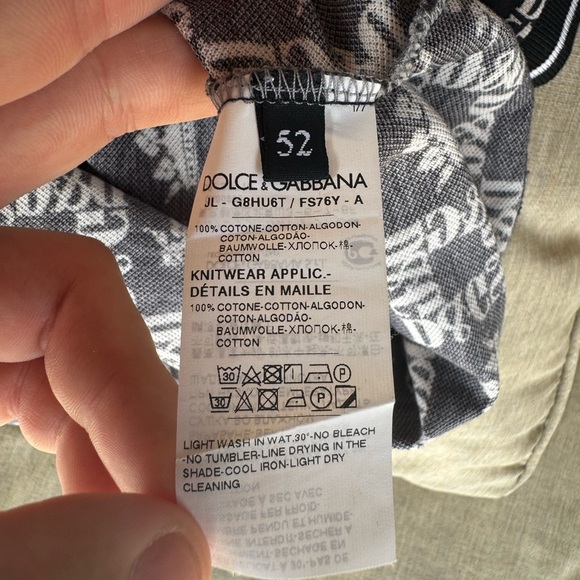 DOLCE GABBANA CROWN LOGO SIZE 52 - Picture 4 of 6